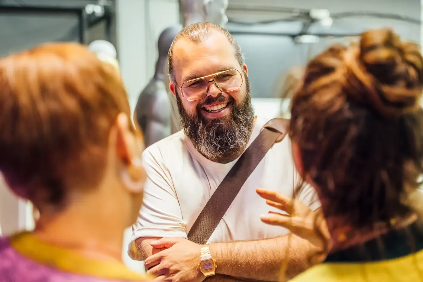 Beratungsgespräch im famefact-Team über die Betreuung einer Community
